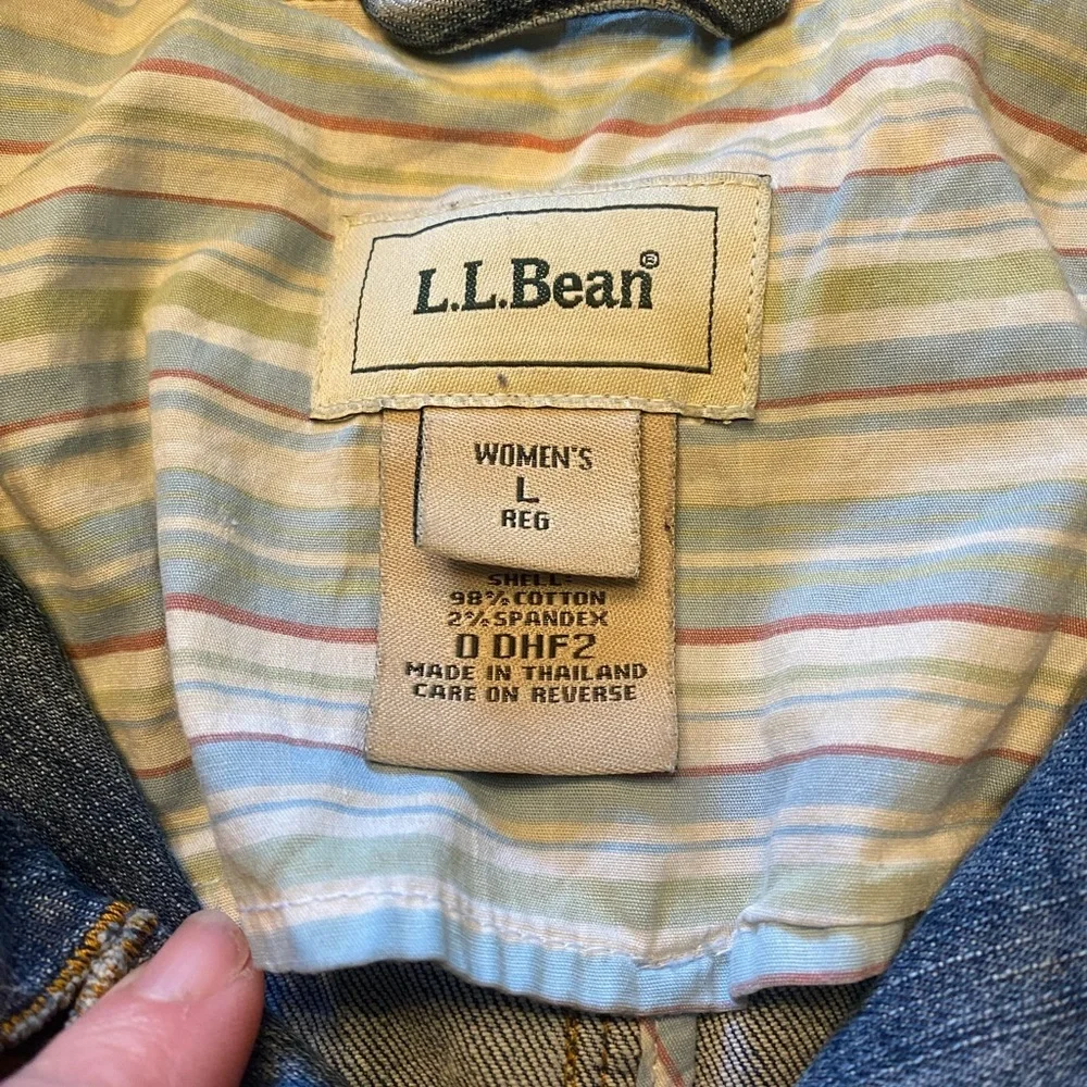 L.L. Bean Women’s Denim Chore/Barn Coat